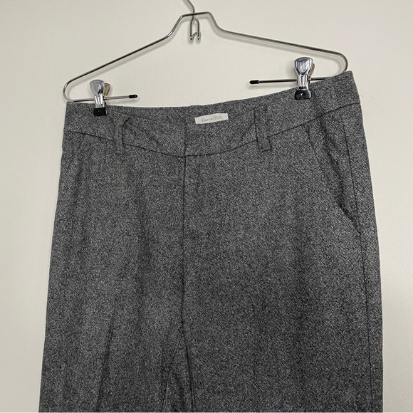 Garnet Hill Gray Wool Blend Pants Office Career - Picture 2 of 8